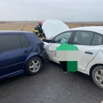 Accident cu trei autoturisme Albota (2)