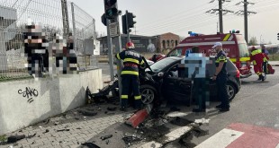 Accident cu două victime în orașul Mioveni (1)