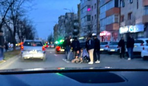 Accident cu pieton pe strada Exercițiu din Pitești