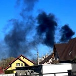 Incendiu violent la o hală din nordul Piteștiului (4)