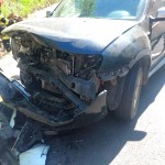 Accident rutier pe DN 7, Pitești-Râmnicu Vâlcea (1)