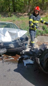 Accident rutier pe DN 7, Pitești-Râmnicu Vâlcea (2)