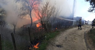  Incendiu anexă gospodărească Bughea de Jos