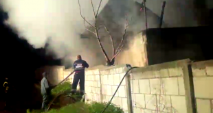 Incendiu produs la un garaj în comuna Coșești, satul Păcioiu (3)
