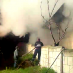 Incendiu produs la un garaj în comuna Coșești, satul Păcioiu (5)