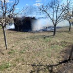 Incendiu într-o gospodărie din localitatea Cuca (1)
