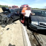 accident între localitățile Moșoaia și Poiana Lacului (2)