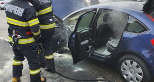 incendiu auto c-lung