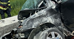 Accident grav în orașul Costești, cartierul Zorile, DJ 703B