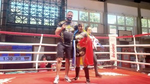 Andrada Cobzaru a câștigat centura de campioană mondială (2)