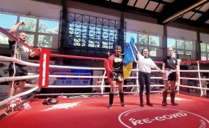 Andrada Cobzaru a câștigat centura de campioană mondială (3)