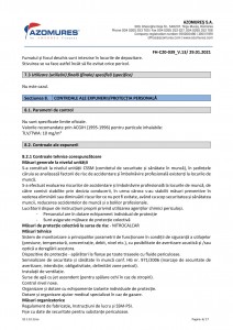 FIȘĂ CU DATE DE SECURITATE NITROCALCAR (6)