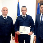 Sergentul major Alin Nedelescu, felicitat de Prefect (2)