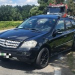 Accident cu trei autoturisme implicate la limita dintre județele Argeș și Vâlcea, DN 7 (1)