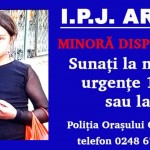 Minoră de 9 ani dispărută ! (1)