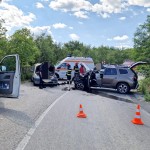 Accident între localitățile Domnești și Mușătești (1)