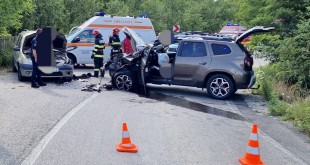 Accident între localitățile Domnești și Mușătești (2)