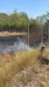 Incendiu izbucnit într-o gospodărie din Suseni (3)