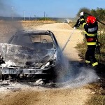 Incendiu autoturism Rătești