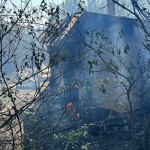 Incendiu într-o gospodărie din comuna Popești (2)