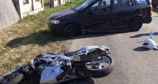 Motociclist rănit în accident la Berevoești !