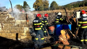 incendiu gospodărie