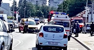 Accident Târgu din Vale, zona Autogară (1)