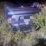 Două accidente pe A1 (2)