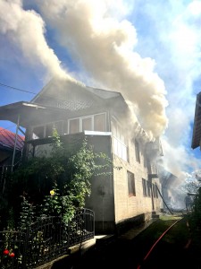 Incendiu gospodărie Dârmănești