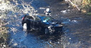 AUTO CAZUT INTR-UN RAU - LERESTI