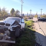 Accident cu trei victime în localitatea Bughea de Jos (3)