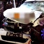 Accident rutier autospecială poliție (3)