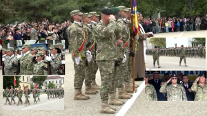 Ceremonia depunerii Jurământului Militar