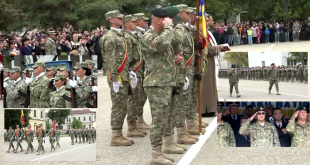 Ceremonia depunerii Jurământului Militar