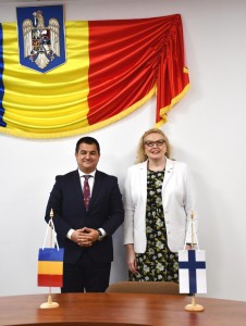 Excelența Sa, Leena Liukkonen, ambasador al Finlandei în Arges (2)