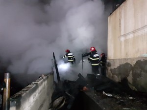 Incendiu gospodărie Boțești (1)