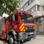 Incendiu izbucnit la un apartament din cartierul Banat (2)