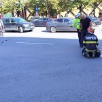 Motociclistă rănită într-un accident pe strada Târgul din Vale (3)