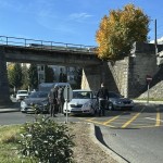 Accident cu victima pe strada Costache Negri (1)