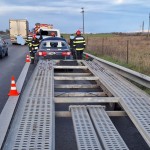 Accident rutier pe A1, sensul spre Pitești