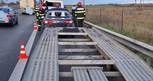 Accident rutier pe A1, sensul spre Pitești