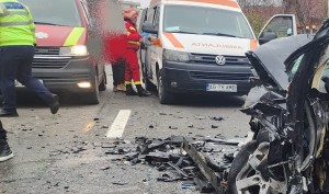 Accident rutier pe strada Stadionului