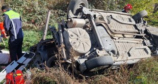 Accident rutier produs în comuna Budeasa