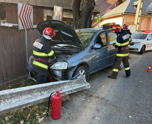 Accident rutier produs în comuna Coșești