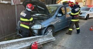 Accident rutier produs în comuna Coșești