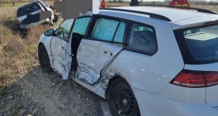 Accident rutier în comuna Oarja