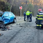 Accident rutier între localitățile Mușătești și Domnești