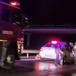 Accident rutier între trei vehicule pe A1, km 88 (2)