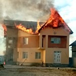 Incendiu casa Rătești