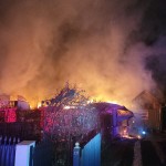 Incendiu case Stâlpeni, satul Rădești (4)